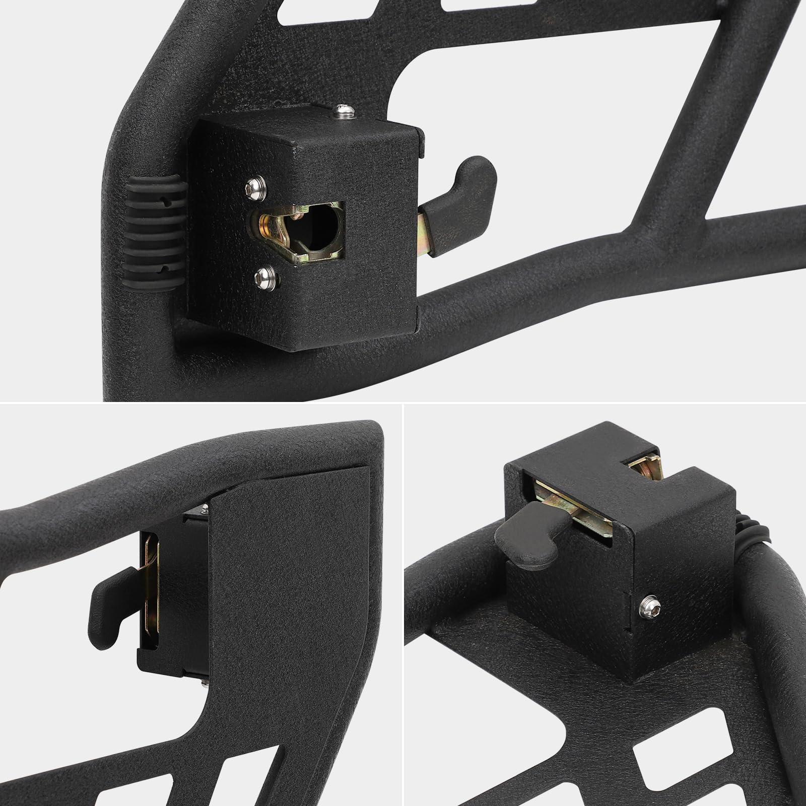 Off Road Safari Tubular Doors Compatible with 2018-2023 Wrangler JL 4 Door �� Set of 4 Fat Tube Half Doors for Adventure