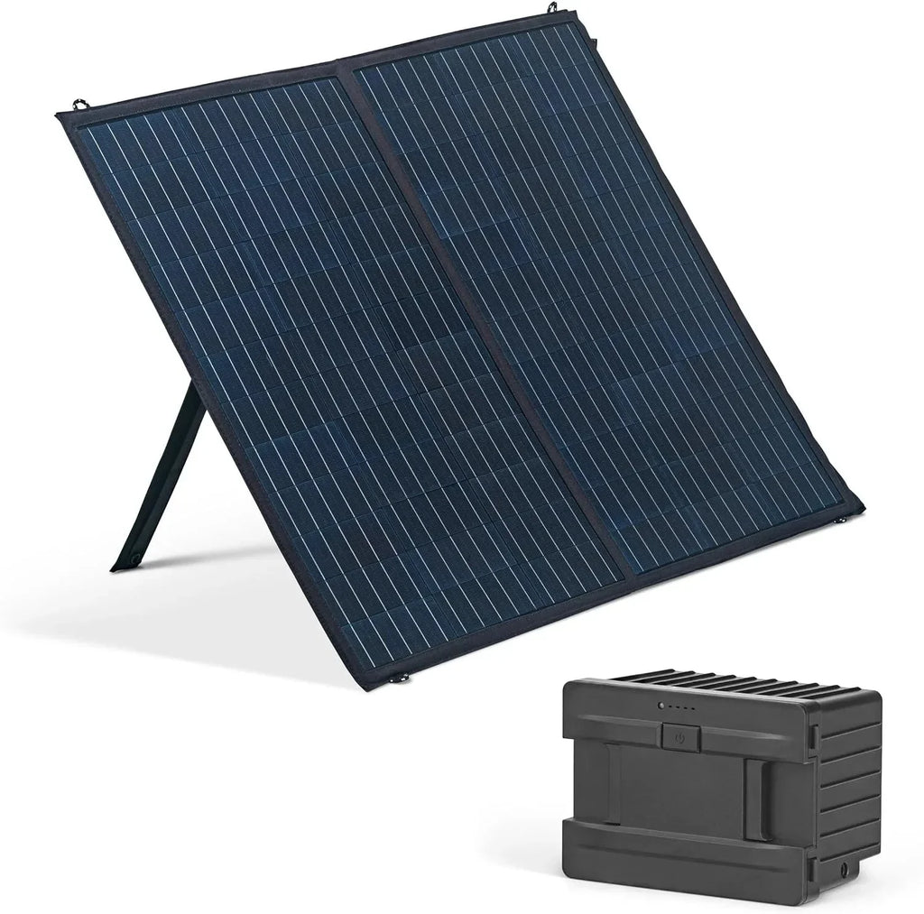 48 Qt. Portable 12v Electric Cooler with LG Compressor, Fridge and Freezer, Rugged Wheels, and Solar Power Input, Perfect Plug-In Cooler for Camping, Trucks, Travel, Car and Home