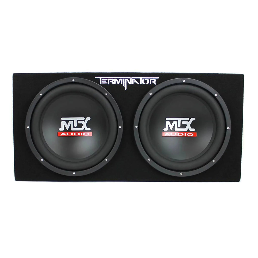 12′′ 1200W Dual Car Subwoofer Package with Amplifier & Installation Kit
