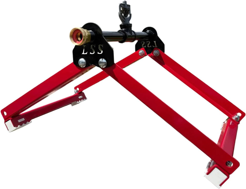Roof peak water sprayer, fire protection system, home protection, 3420 square feet coverage area - 12-inch thick fire roof water sprayer (equipped with Zinnan Fire Protection Head, with corresponding protection level).