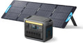 Portable Power Station, 1800W (2400W Peak) Solar Generator, 58 Minutes to Fully Charge, 1056wh LiFePO4 Battery,